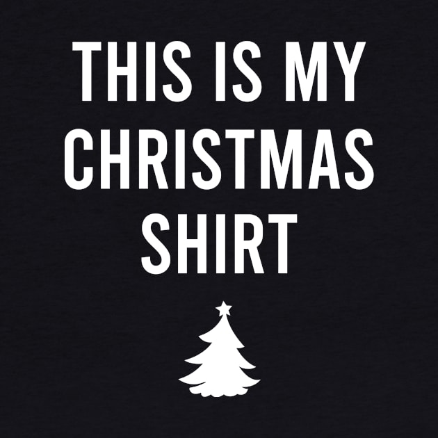 This Is My Christmas Pajama Shirt Funny Christmas 2 by SloanCainm9cmi